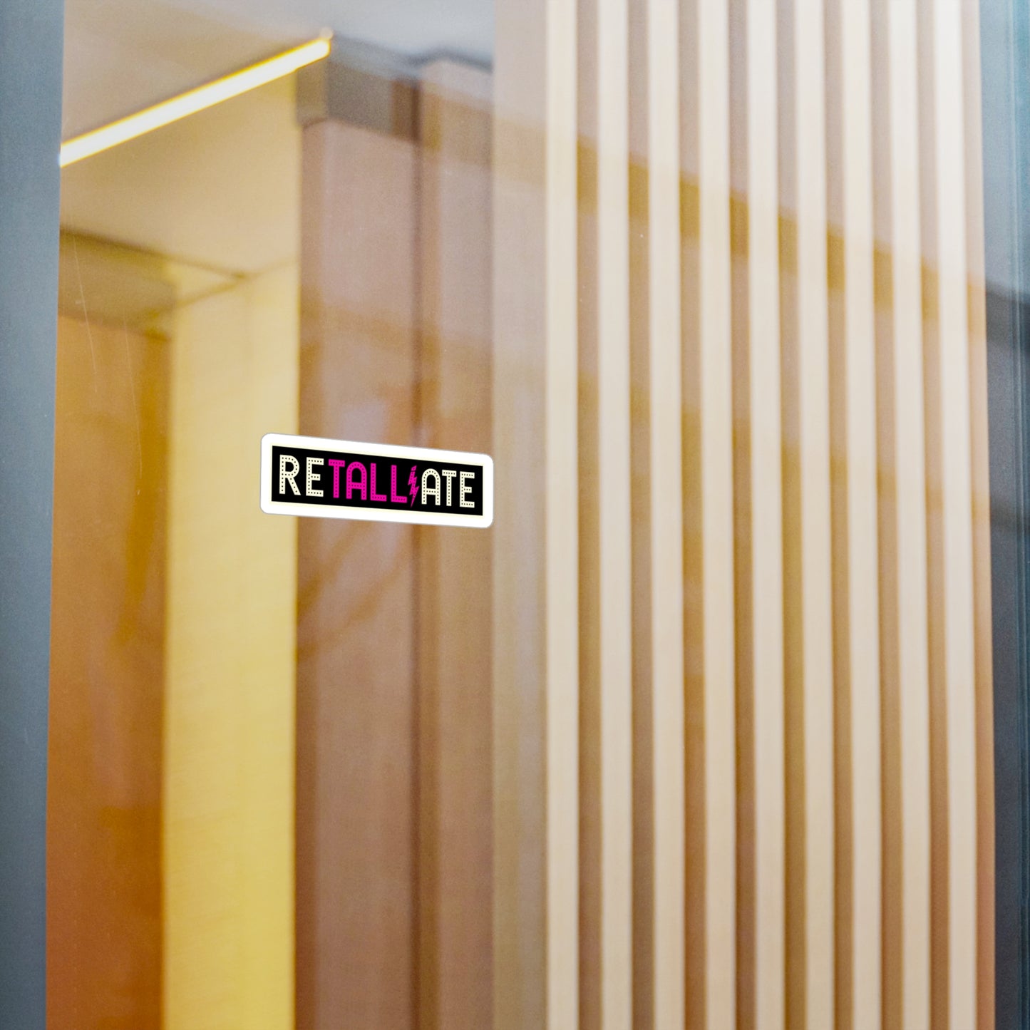 RETALLIATE Kiss-Cut Vinyl Decals