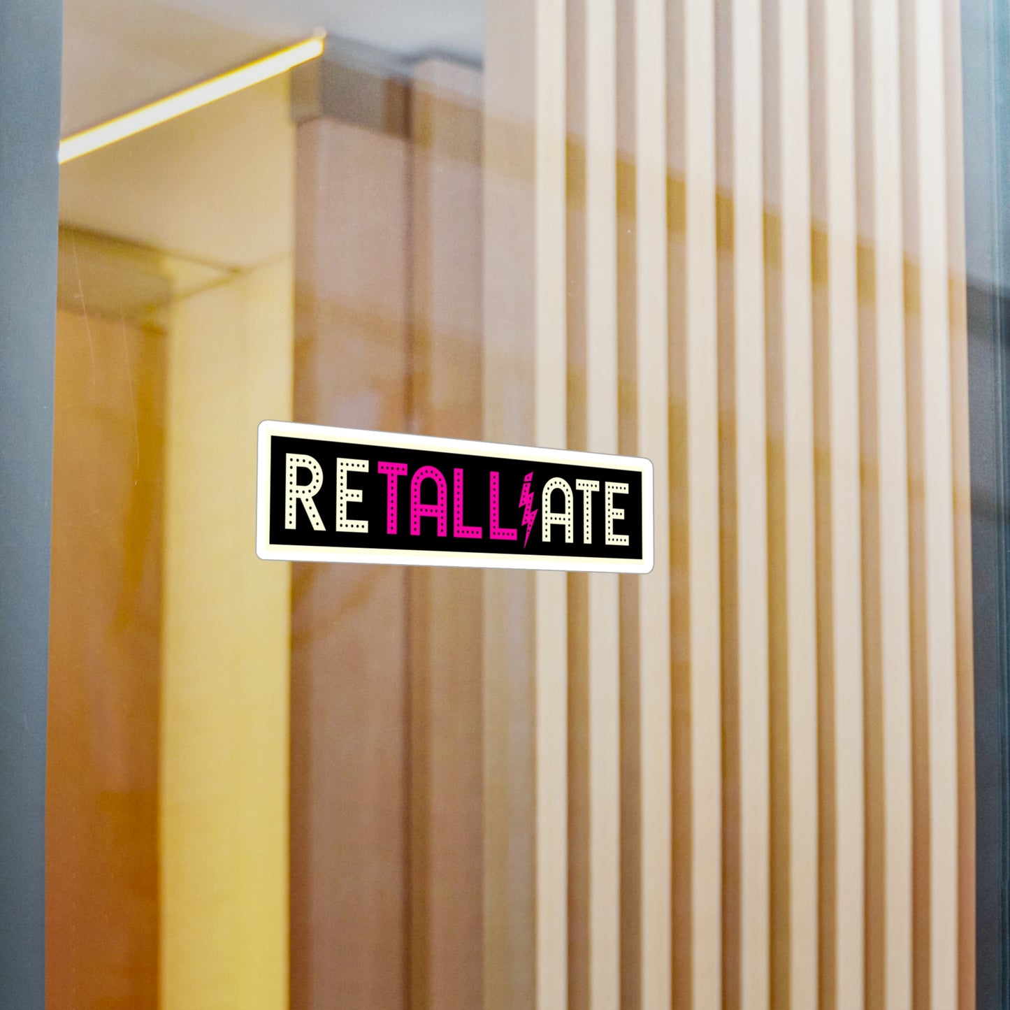 RETALLIATE Kiss-Cut Vinyl Decals