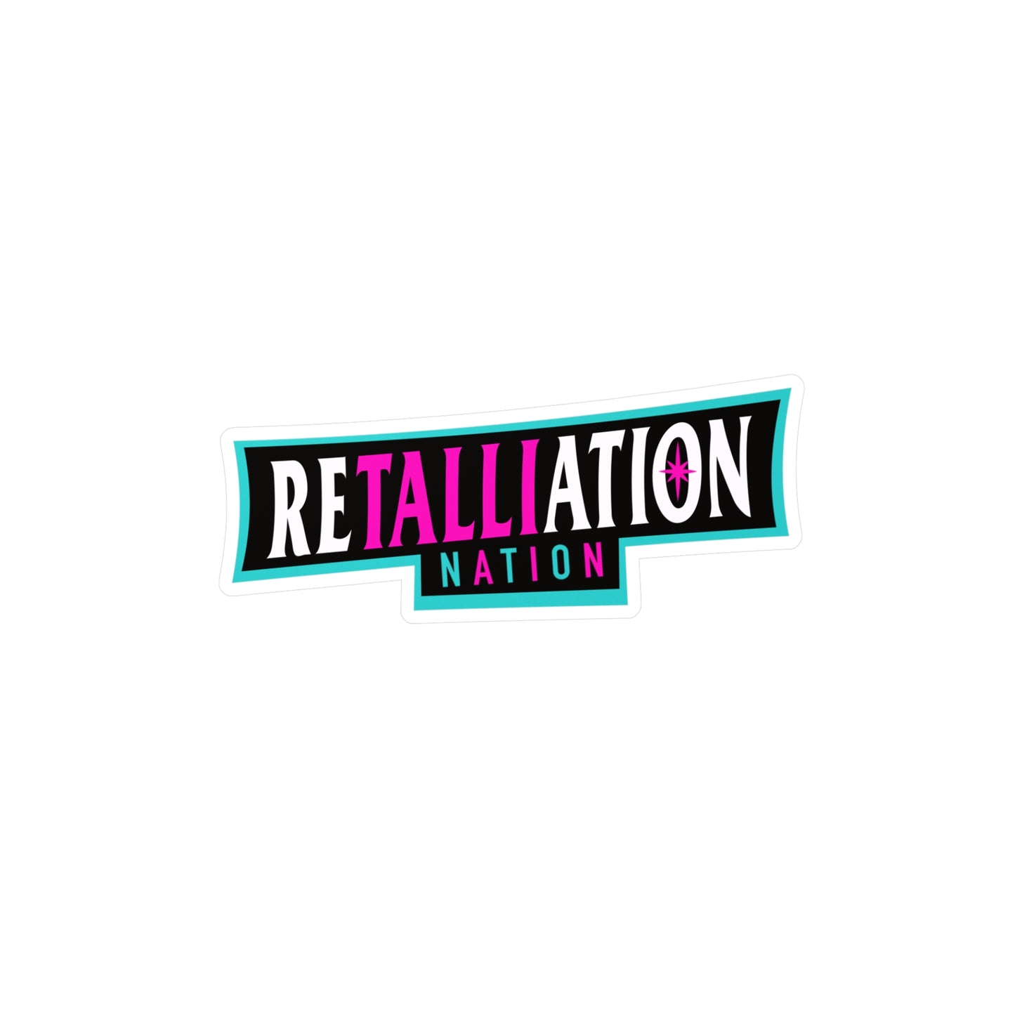 RETALLIATION NATION Kiss-Cut Vinyl Decals