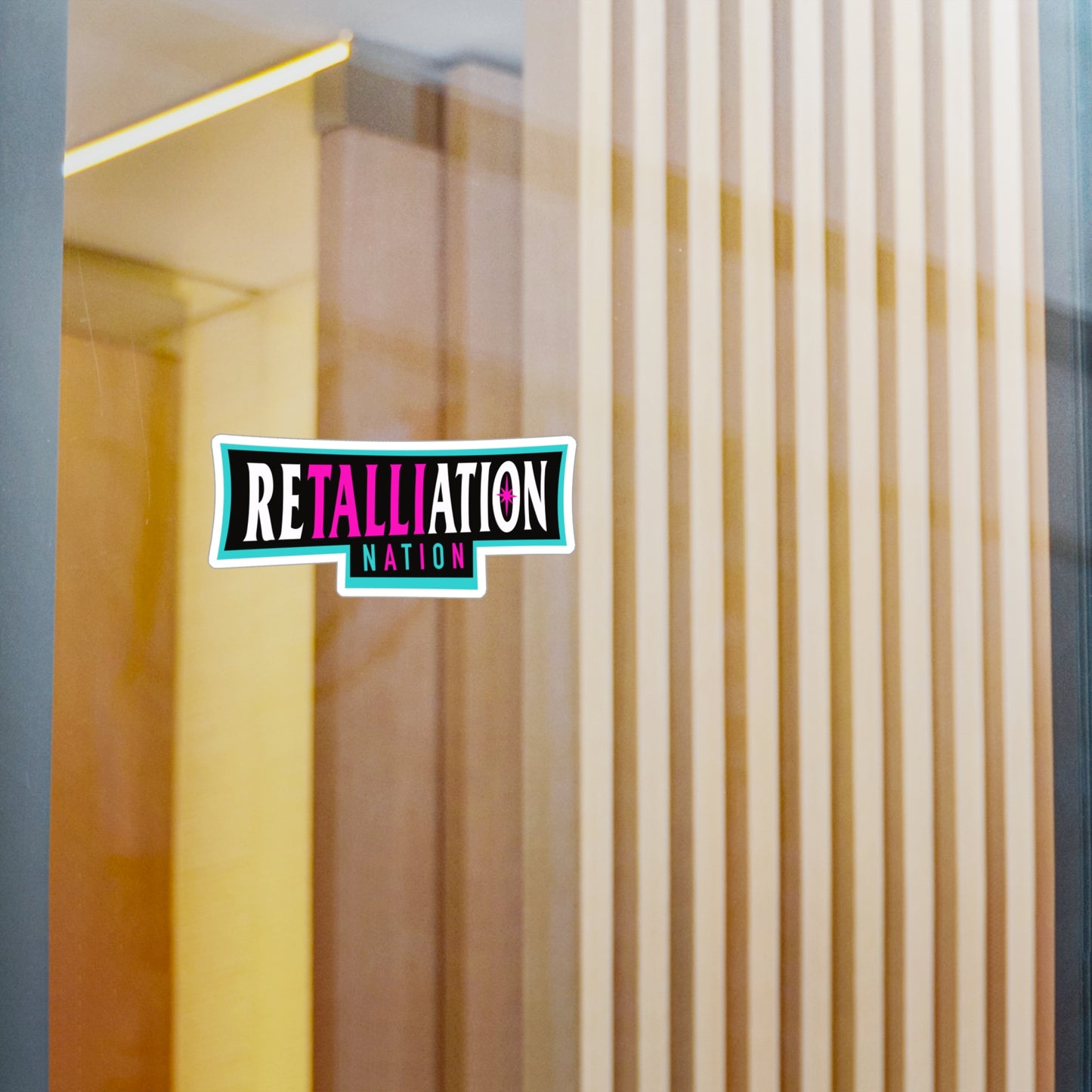 RETALLIATION NATION Kiss-Cut Vinyl Decals