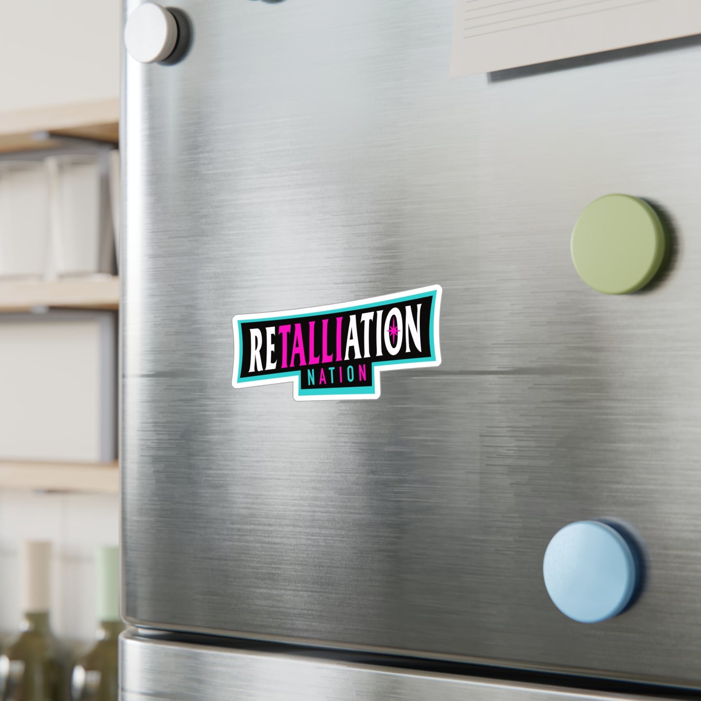 RETALLIATION NATION Kiss-Cut Vinyl Decals