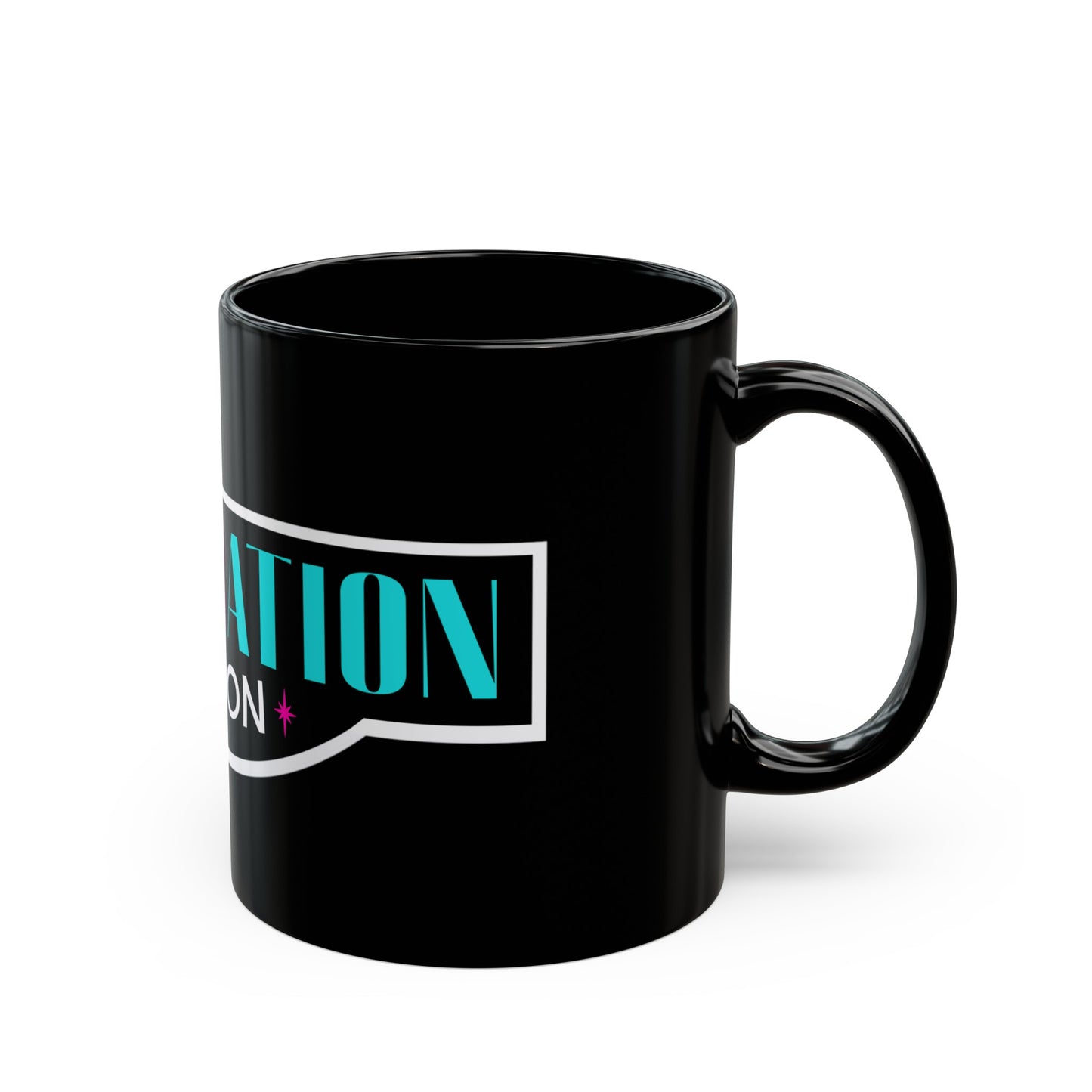 RETALLIATION NATION Black Mug