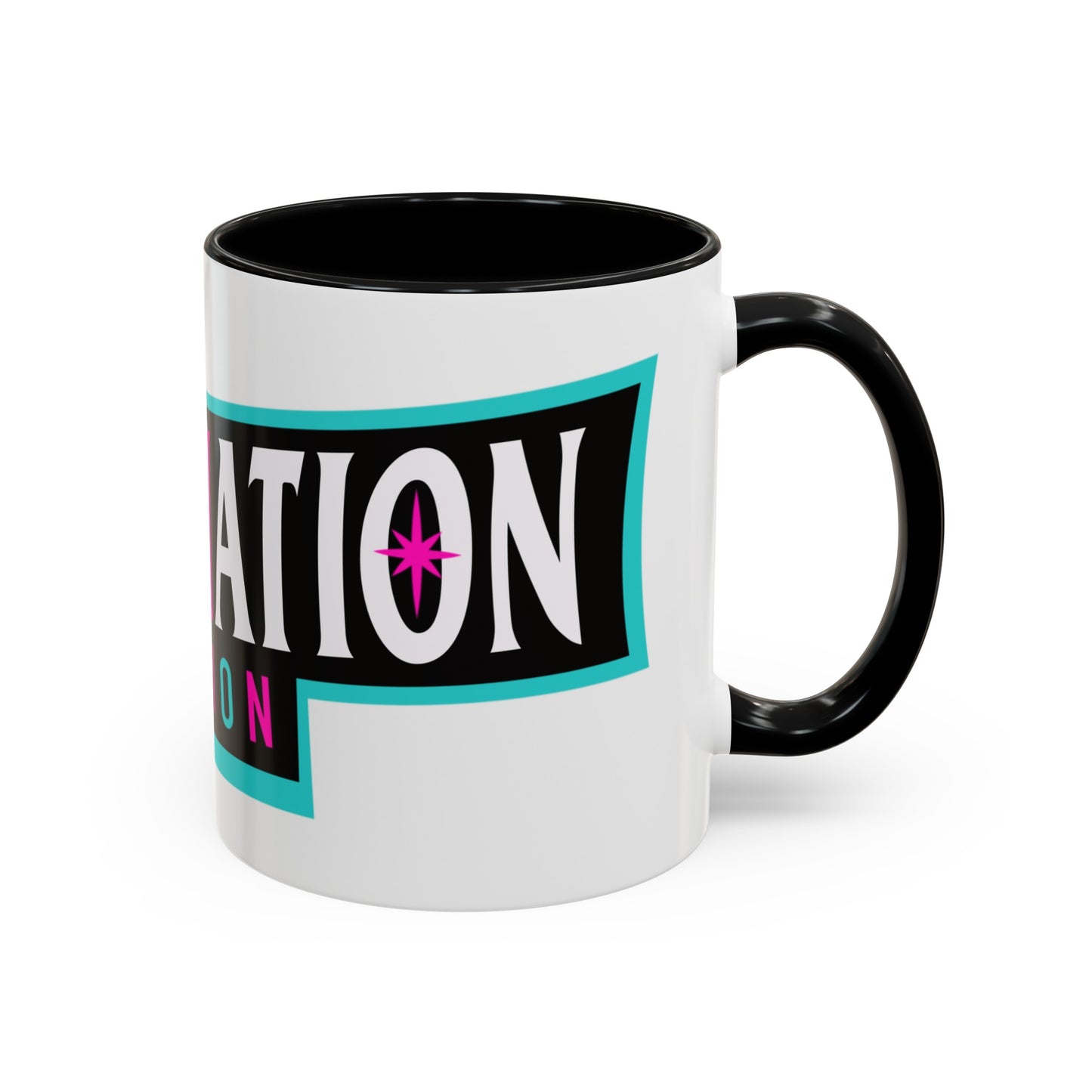 RETALLIATION NATION White Coffee Mug, 11oz