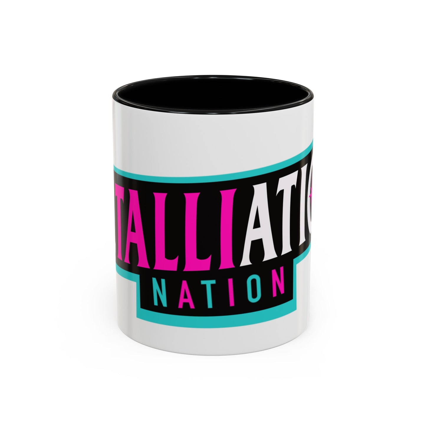 RETALLIATION NATION White Coffee Mug, 11oz