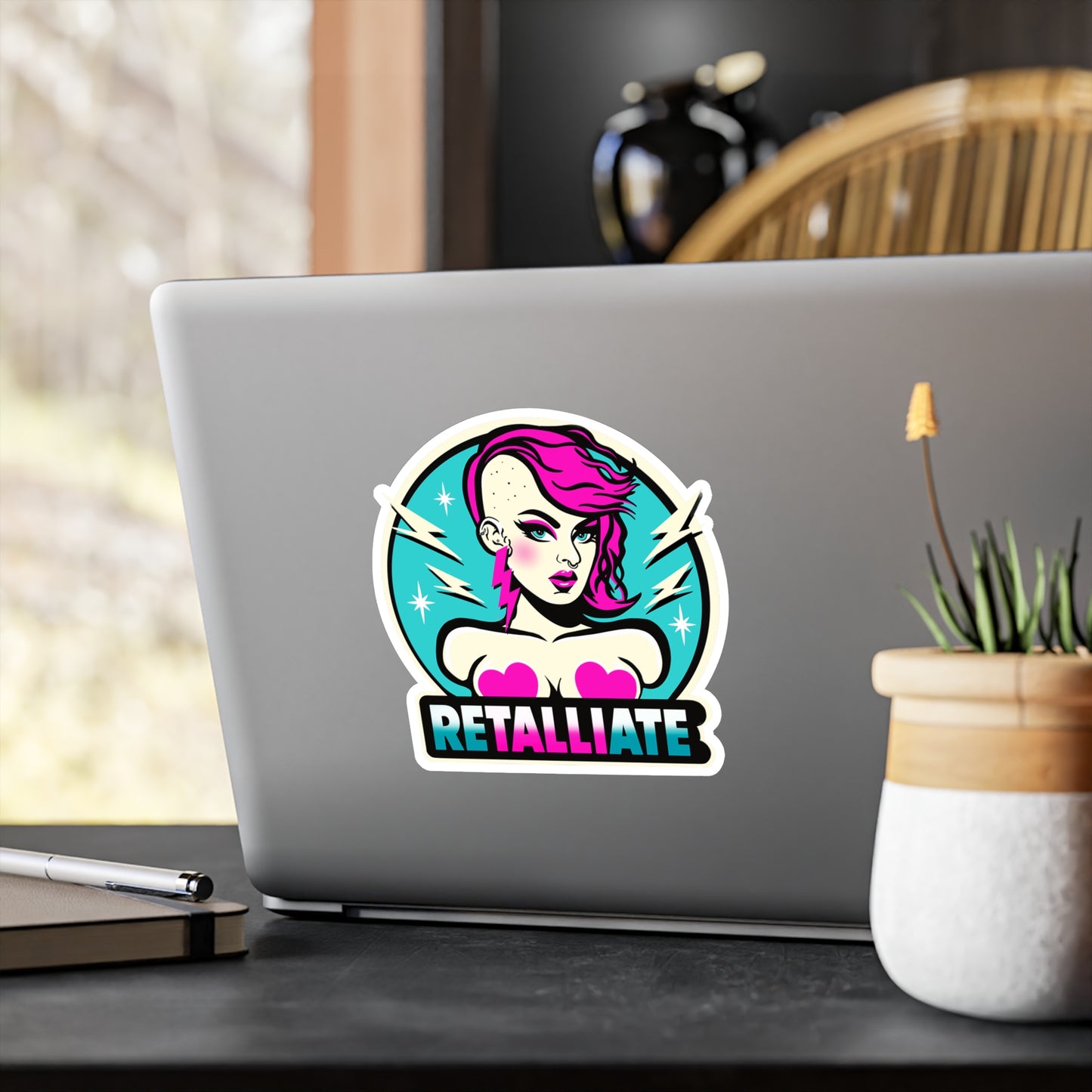 RETALLIATE Kiss-Cut Vinyl Decals