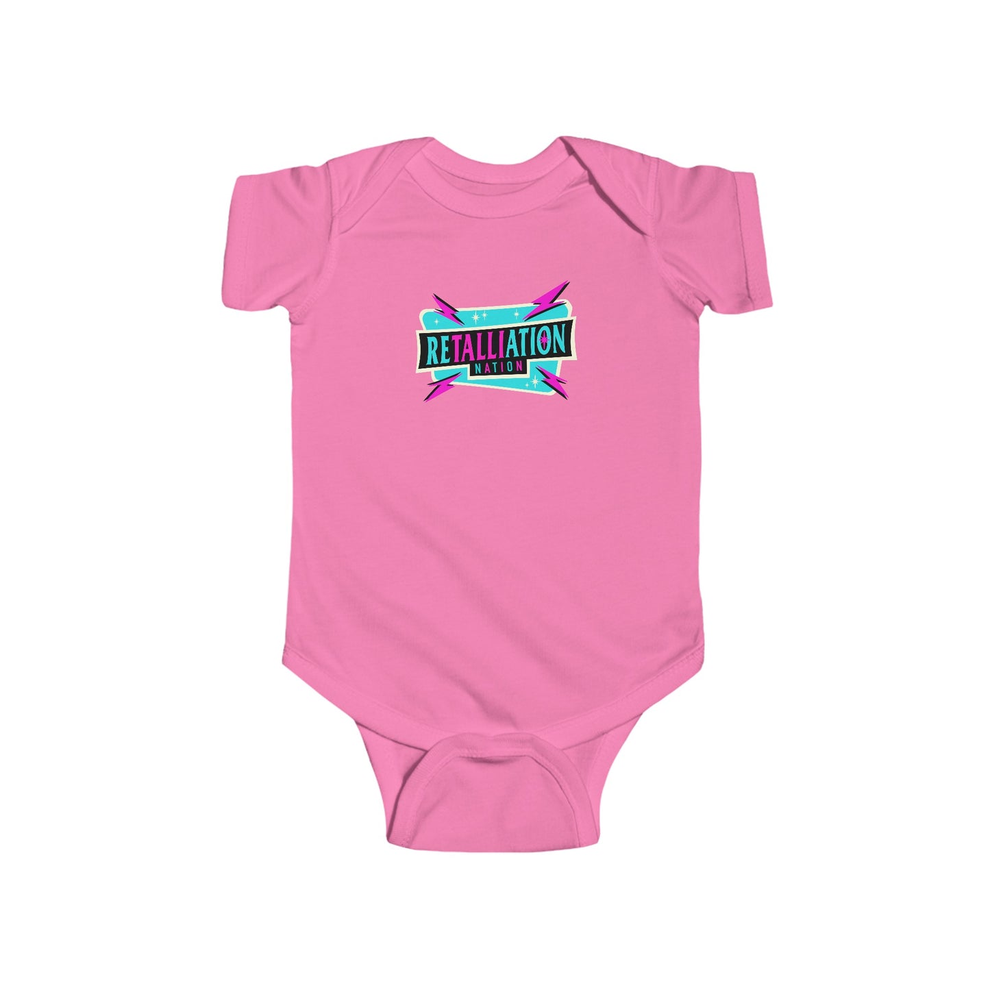 RETALLIATION NATION Infant Fine Jersey Onesie