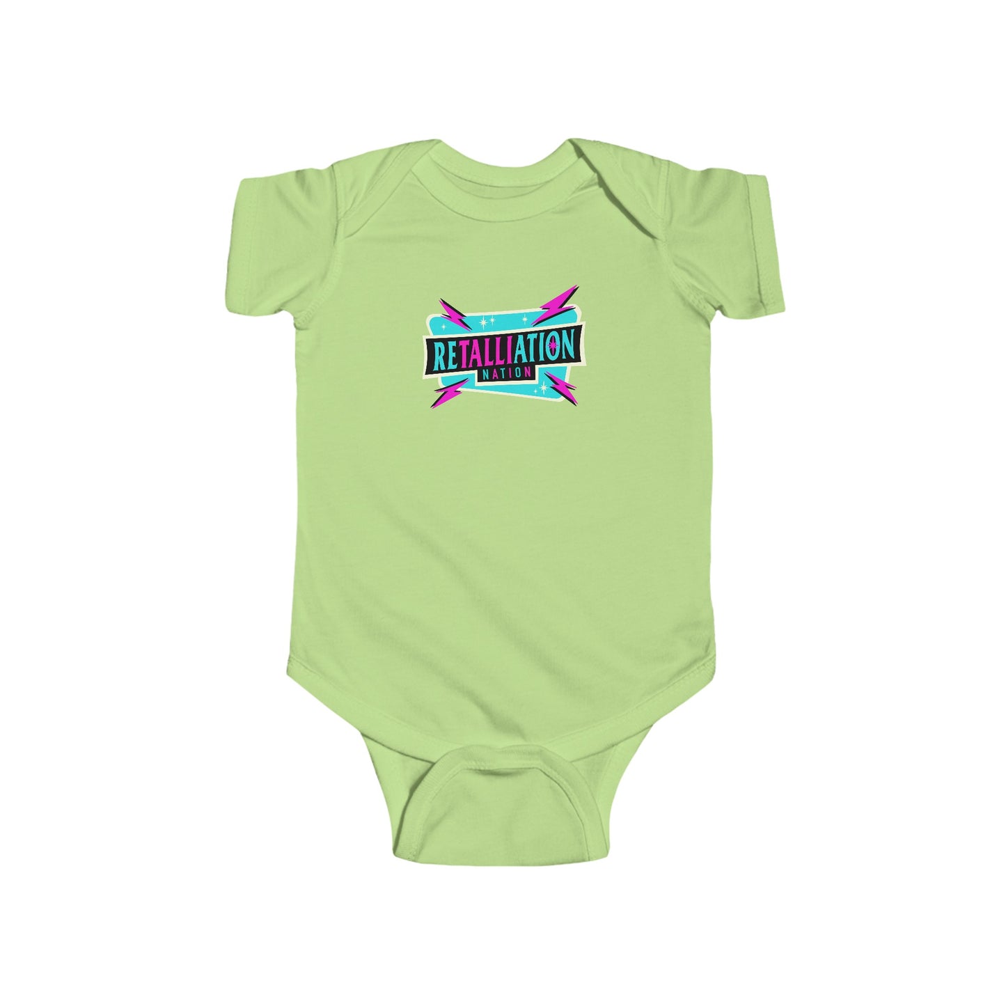 RETALLIATION NATION Infant Fine Jersey Onesie