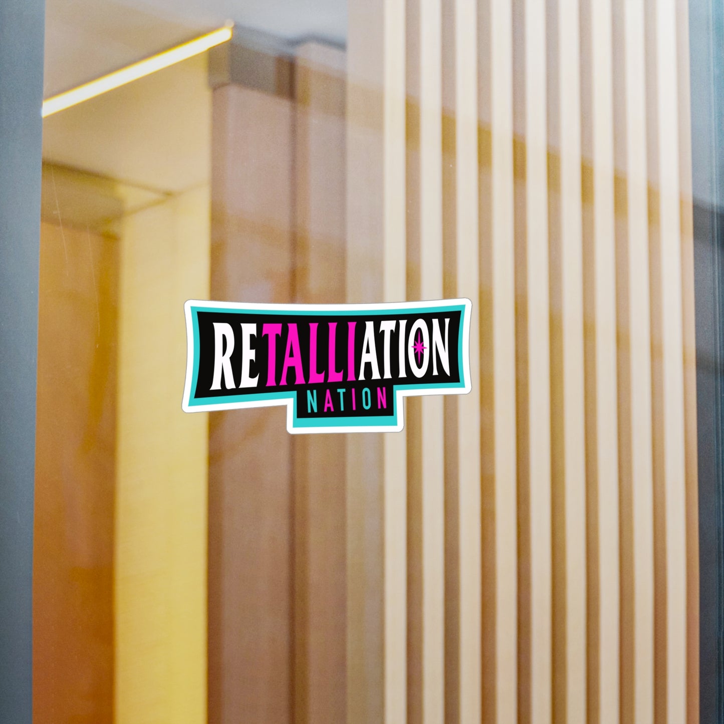 RETALLIATION NATION Kiss-Cut Vinyl Decals