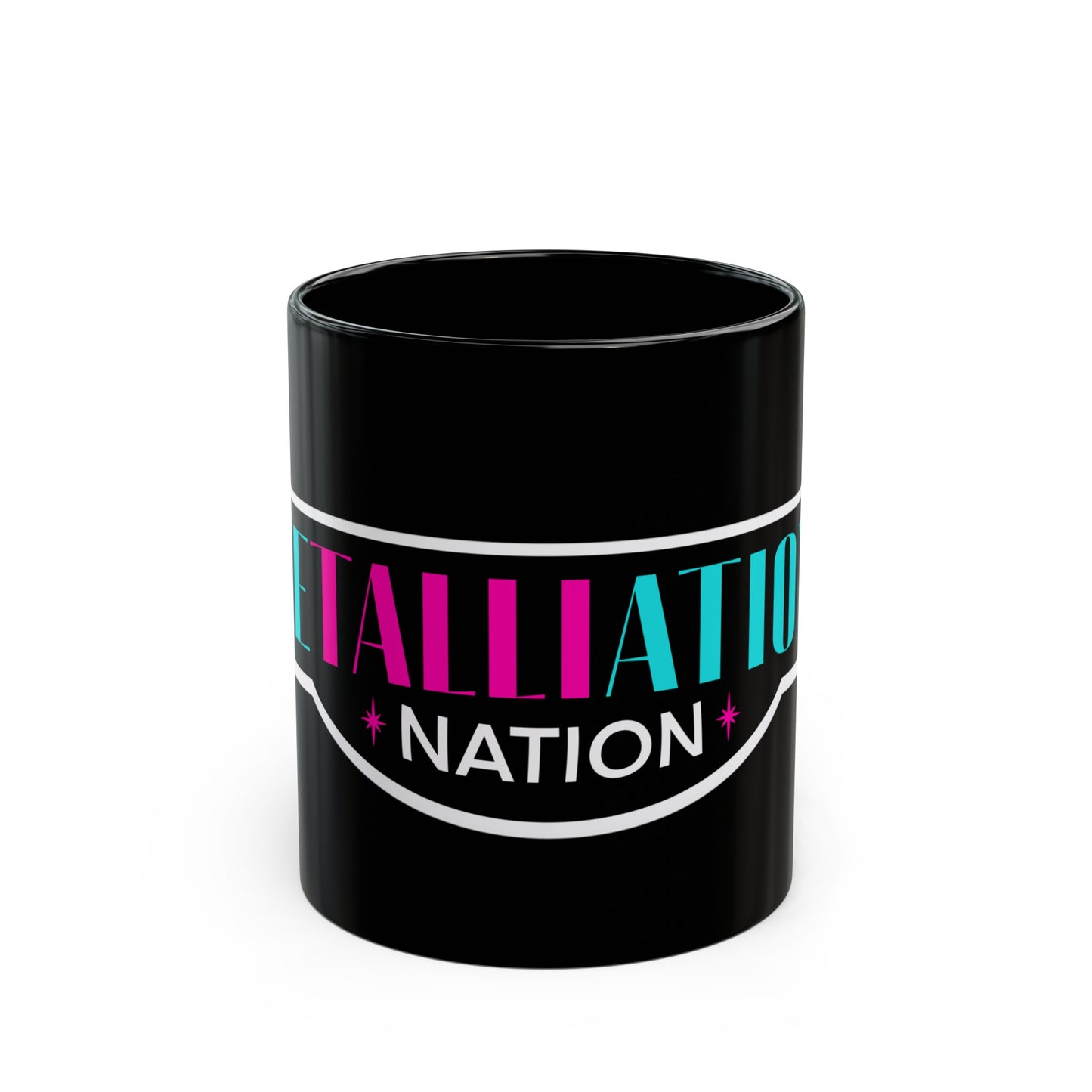 RETALLIATION NATION Black Mug