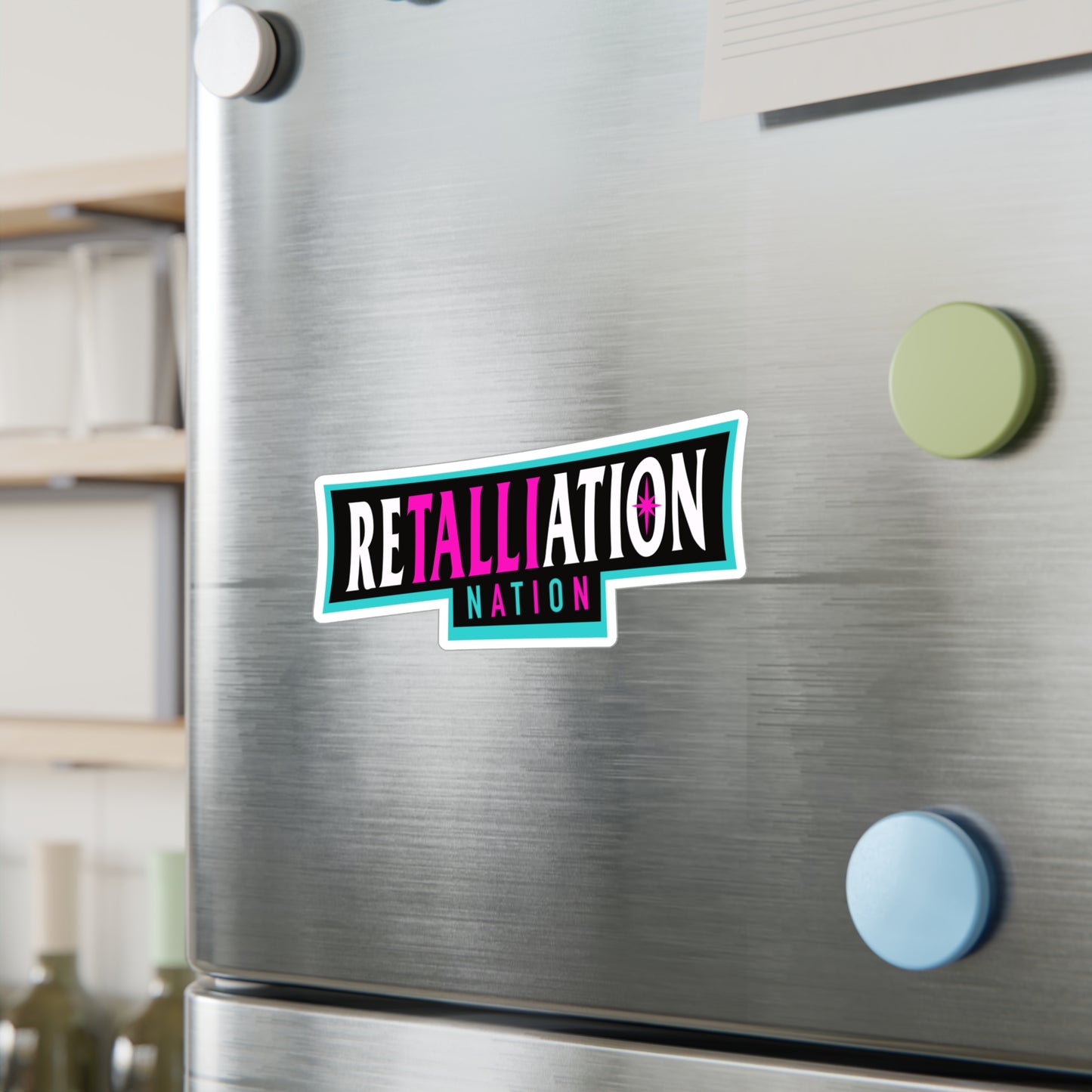 RETALLIATION NATION Kiss-Cut Vinyl Decals